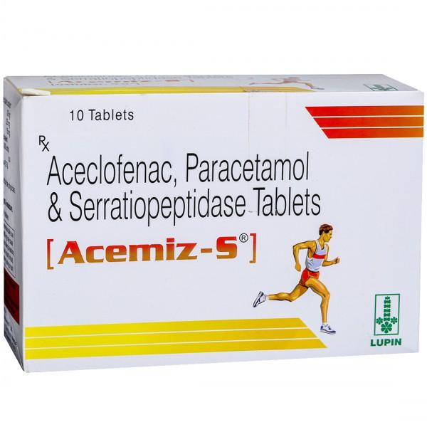 Buy Acemiz S Tablet (10 Tab) Online