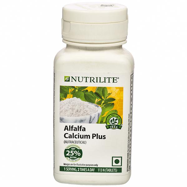 Buy Amway Nutrilite Alfalfa Calcium Plus Free 25 Extra 90 Tablets