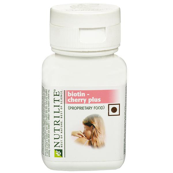 Buy Amway Nutrilite Biotin Cherry Plus 60 Tablets Online