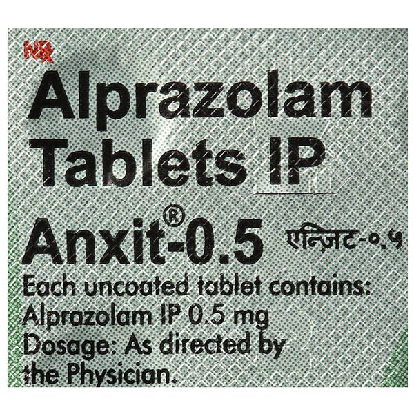 Anxit 05 Tablet View Uses Side Effects Price and Substitutes  1mg