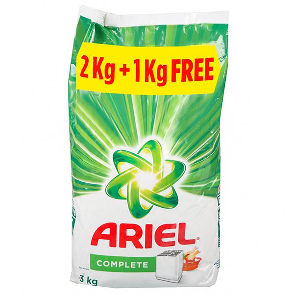 Buy Ariel Complete Detergent Powder (Free 1 kg) 2 kg Online at Best