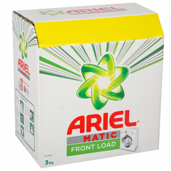 ariel matic front load detergent washing powder 3 kg