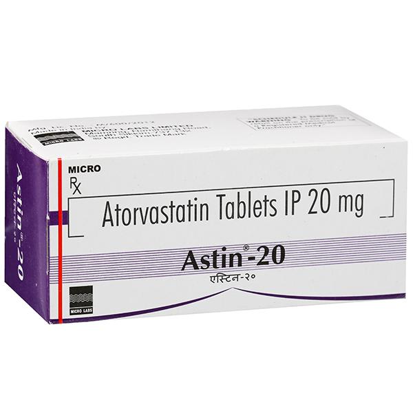 Buy Astin 20 mg Tablet (10 Tab) Online at Best price in India ...