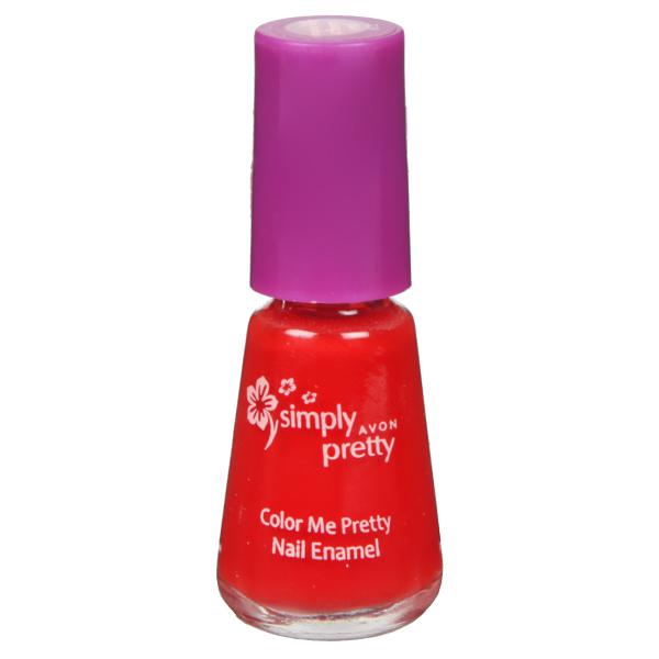 Buy Avon Simply Pretty Color Me Pretty Nail Enamel Glitter Gold 5 ml Online  | Flipkart Health+