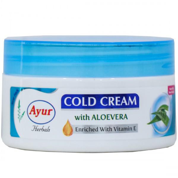 Buy Ayur Herbals Cold Cream With Aloe Vera 200 ml Online