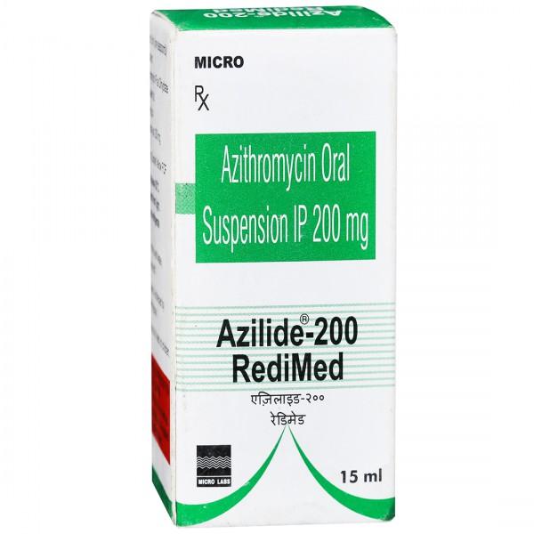 Buy Azilide Redimed 200 mg Suspension 15 ml Online at Best price in ...