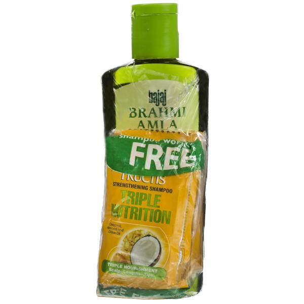 Buy Bajaj Brahmi Amla Hair Oil Free Garnier Shampoo 200 Ml Online At Best Price In India