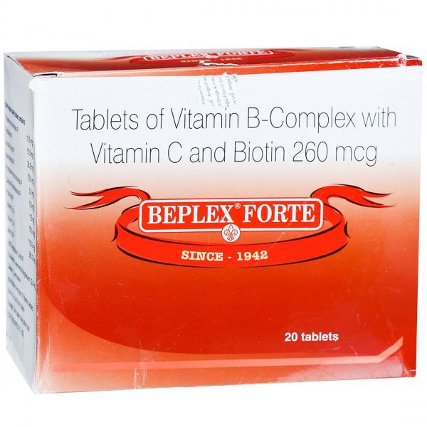 Buy Beplex Forte 20 Tablets Online At Best Price In India | Flipkart ...