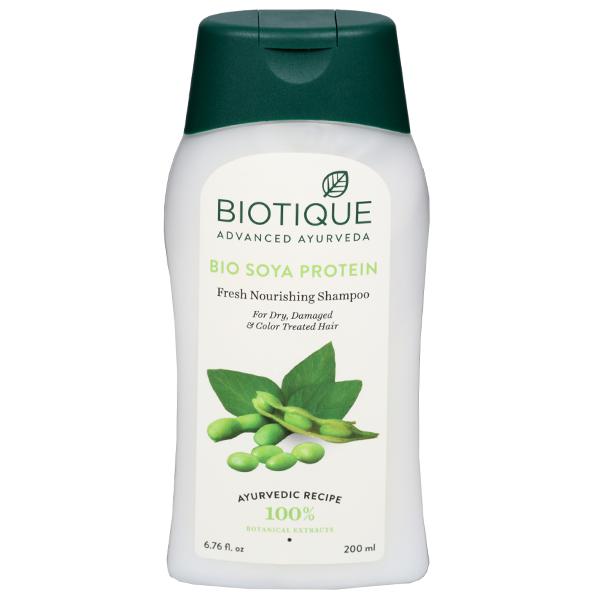 Buy Biotique Bio Soya Protein Fresh Nourishing Shampoo 200 ml