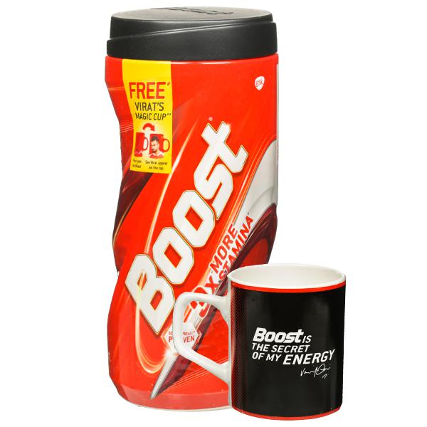 Buy Boost 3X Stamina Powder Jar (Free Virats Magic Cup) 450 g