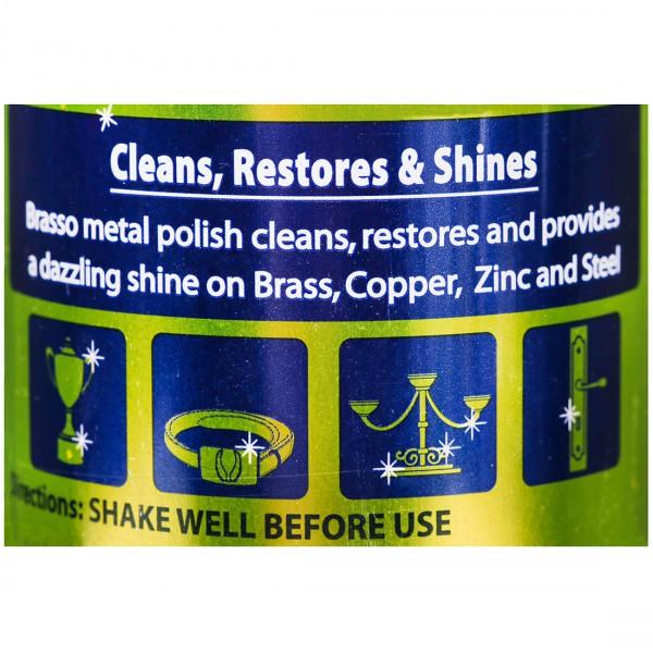 Brasso Metal Polish Dazzling Shine 500 Ml at Rs 266/piece, Cleaning  Chemicals in Hyderabad