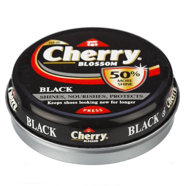 Buy Cherry Blossom Wax Shoe Polish Black 40 g Online at Best price in ...