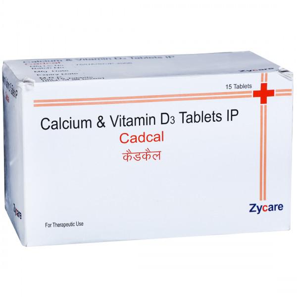 Buy Cadcal 15 Tablets Online at Best price in India | Flipkart Health+