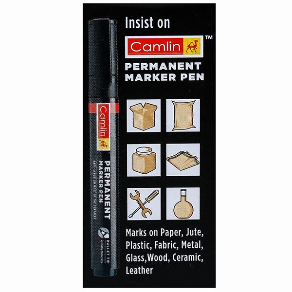 Buy Camlin Fine Tip Permanent Markers Online in India