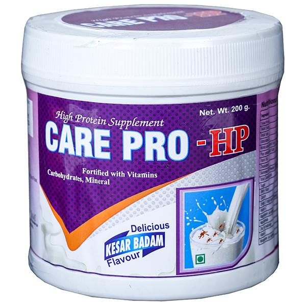 Buy Care Pro HP Protein Supplement Delicious Kesar Badam Flavour 200 g  Online | Flipkart Health+