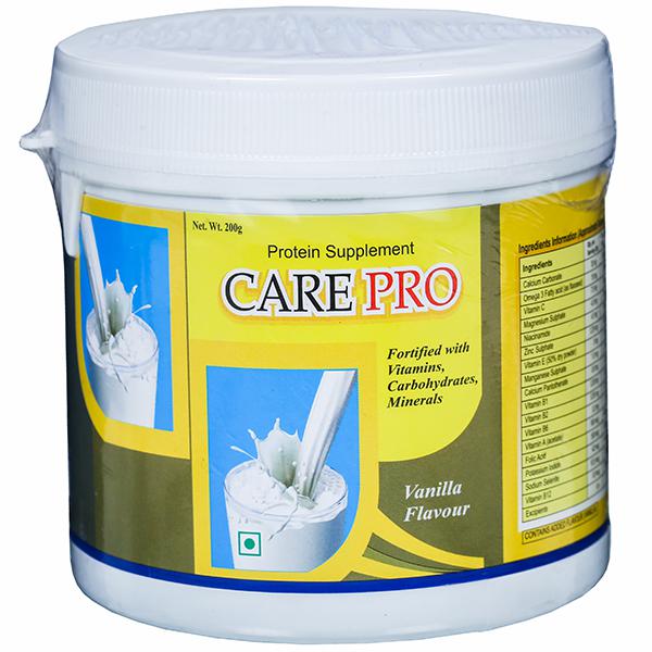 Care Pro Protein Supplement Vanilla Flavour 200 g