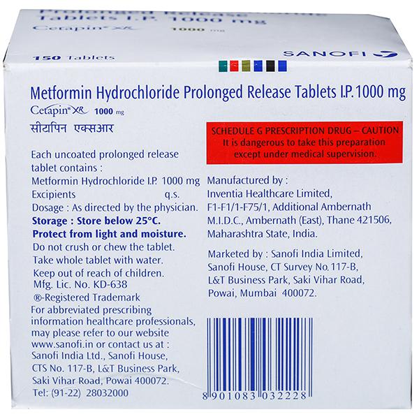 Metformin 1000 mg online