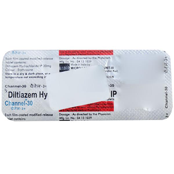 Diltiazem 30mg tab