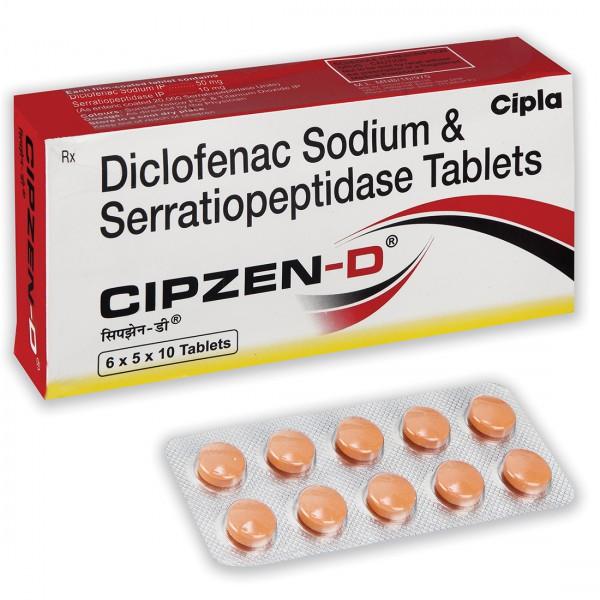 Buy Cipzen D Tab (10 Tab) Online at Best price in India | Flipkart Health+