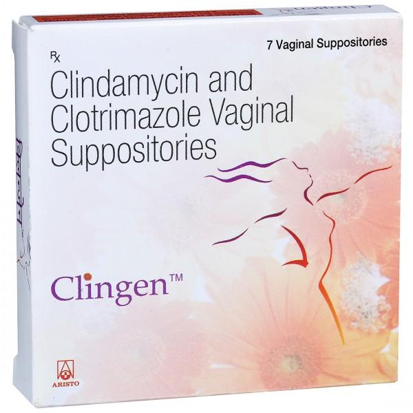 Buy Clingen Vaginal Suppositories (7 Suppositories) Online at Best ...