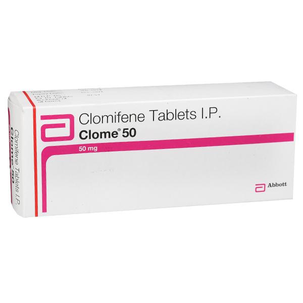 Buy Clome 50 mg Tablet (10 Tab) Online | Flipkart Health+