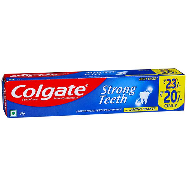 Buy Colgate Strong Teeth Toothpaste (Rs 3 Off) 44 g Online at Best ...