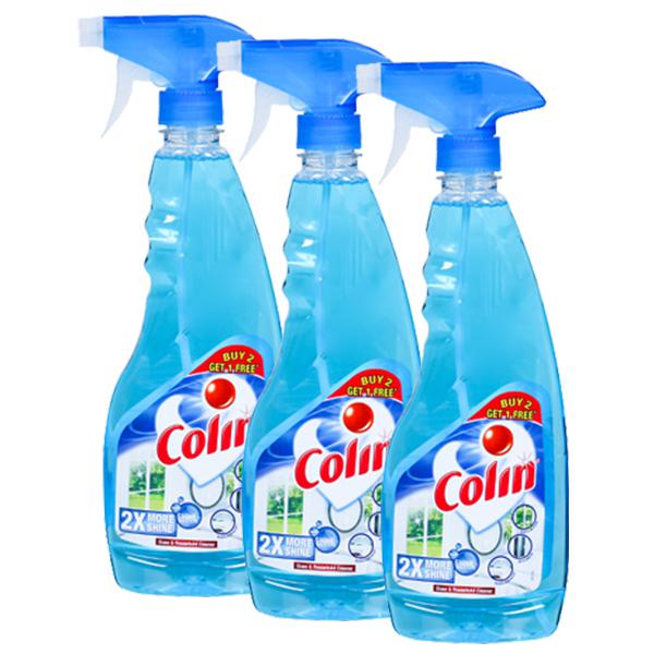 Buy Colin Glass Cleaner (Buy 2 Get 1 Free) 3 x 500 ml Online