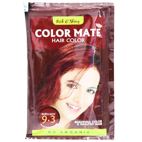30ml Dark Brown Color Mate Hair Color Cream For Personal Box