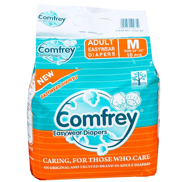 Buy Comfrey Easywear Adult Diapers M Pack Of 10 Online at Best price in ...