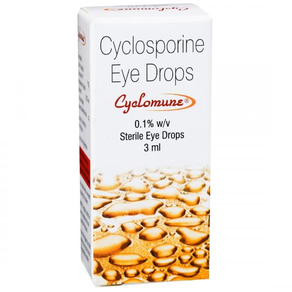 Buy Cyclomune 0.1% Eye Drop Online at Best price in India | Flipkart ...