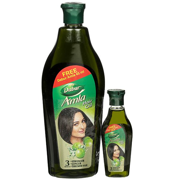 Buy Dabur Amla Hair Oil (Free Dabur Amla Hair Oil 45 ml) 450 ml Online ...