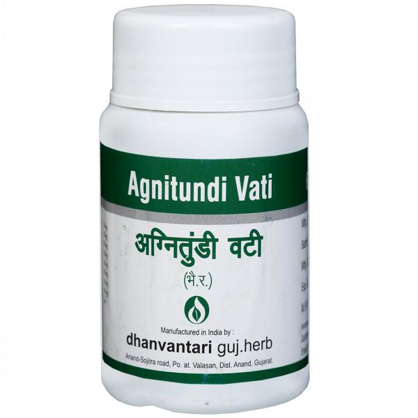 Dhanvantari Guj Agnitundi Vati Jar of 500 QTY