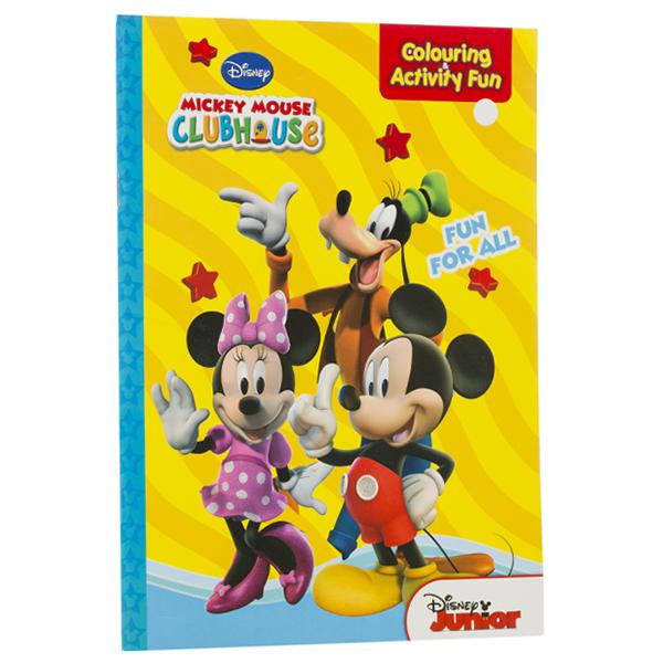 Buy Disney Mickey Mouse Fun For All Colouring Book. 40 Pages Online at ...