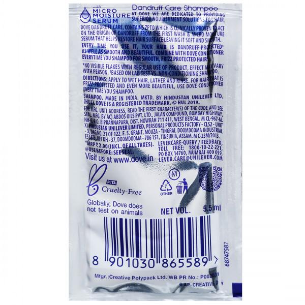 Dove anti dandruff online shampoo pouch