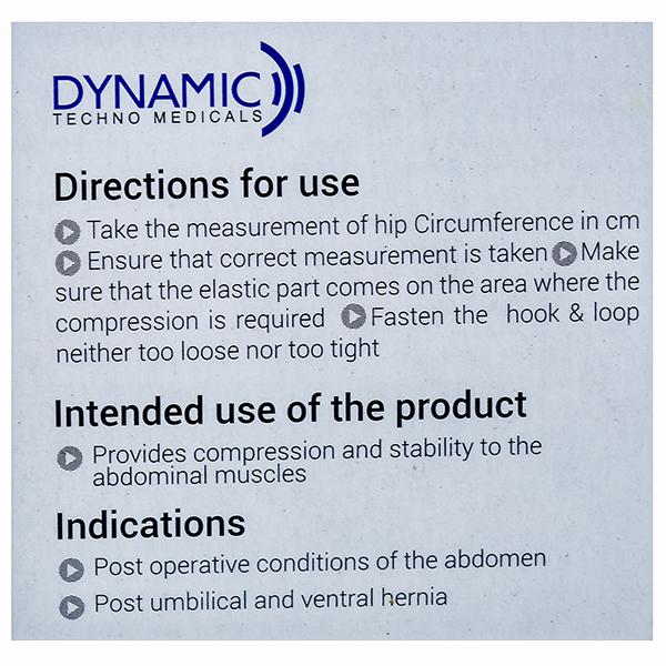 Dyna Abdominal Corset - Dynamic Techno Medicals