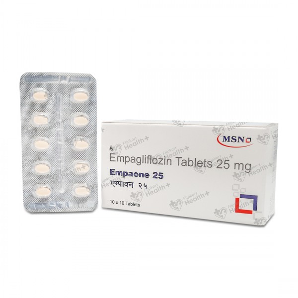 Buy Empaone 25 Mg Tablet 10 Tab Online At Best Price In India