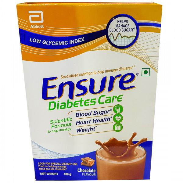 Buy Ensure Diabetes Care Chocolate Powder Refill 400 g Online at Best ...