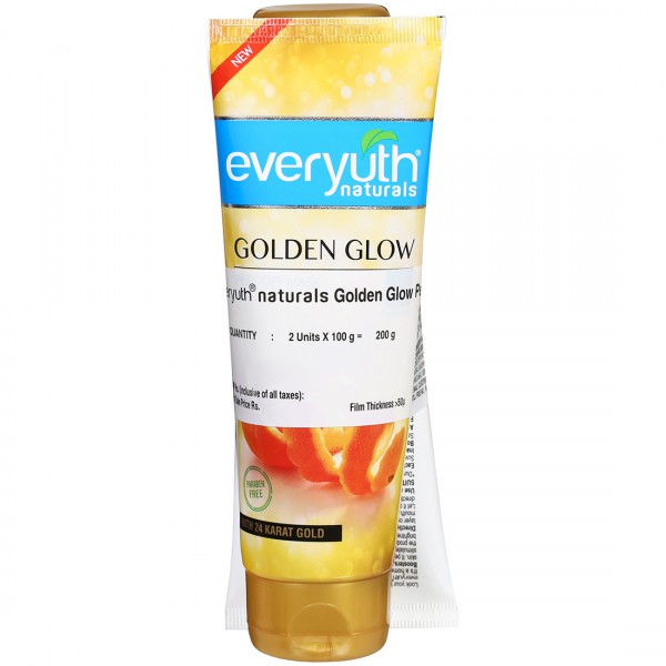 Buy Everyuth Naturals Golden Glow With 24 Karat Gold Orange Peel Off