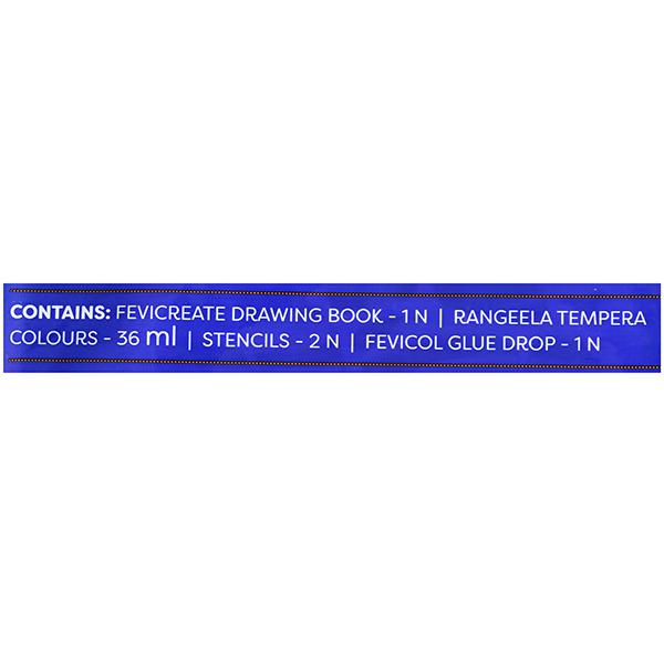 Buy Fevicreate Design My World Art Drawing Kit - Helps To Build