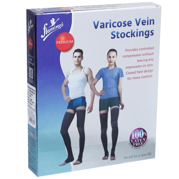 Buy Flamingo Varicose Vein Stockings XL Pack Of 2 Online