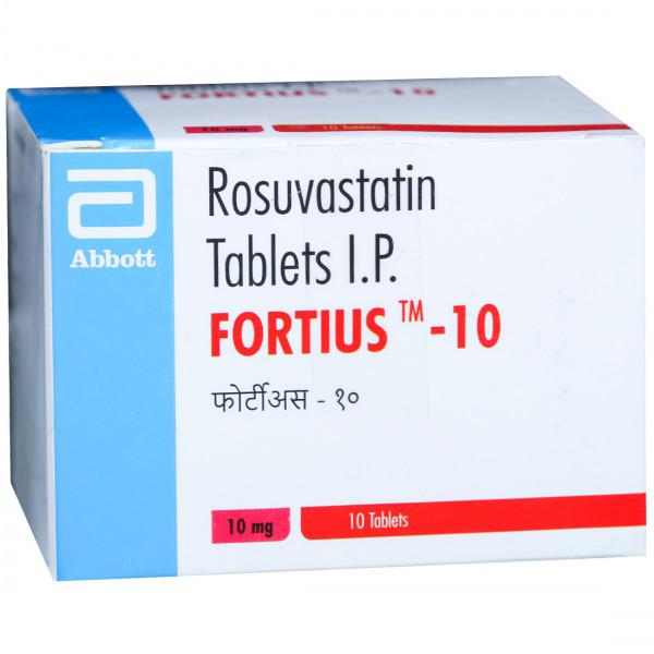 Buy Fortius 10 mg Tablet (10 Tab) Online | Flipkart Health+