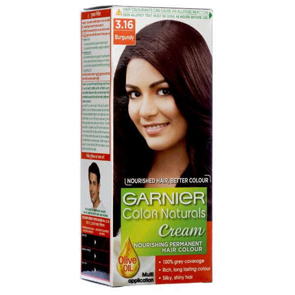 Buy Garnier Color Naturals Creme Riche Nourishing Hair Color 3.16 ...