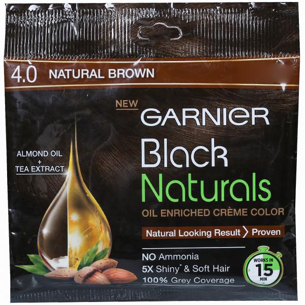 Garnier Color Naturals Cream Hair Color  1 Dark Black
