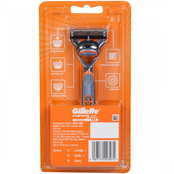 Buy Gillette Fusion 5 Power Front Razor Online at Best price in India ...