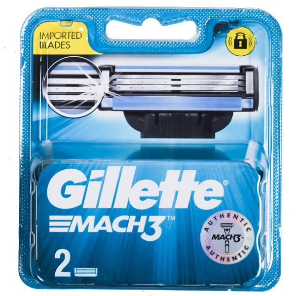 Buy Gillette Mach 3 Cartridges Pack Of 2 Online at Best price in India ...