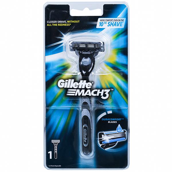 Buy Gillette Mach 3 Duracomfort Blades Razor Online at Best price in ...