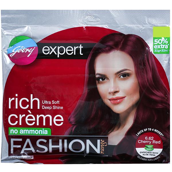 Godrej Expert Hair Color Rich Creme Cream Colourants, No Ammonia hair dye,20gms  | eBay