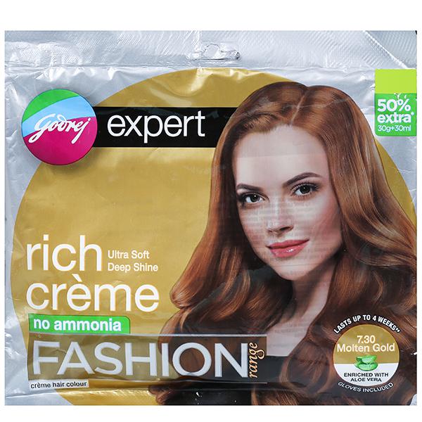 Buy Godrej Expert Rich Creme Hair Colour, Dark Brown 20 g+ 20 ml (Pack of  4) Online at Best Prices in India - JioMart.