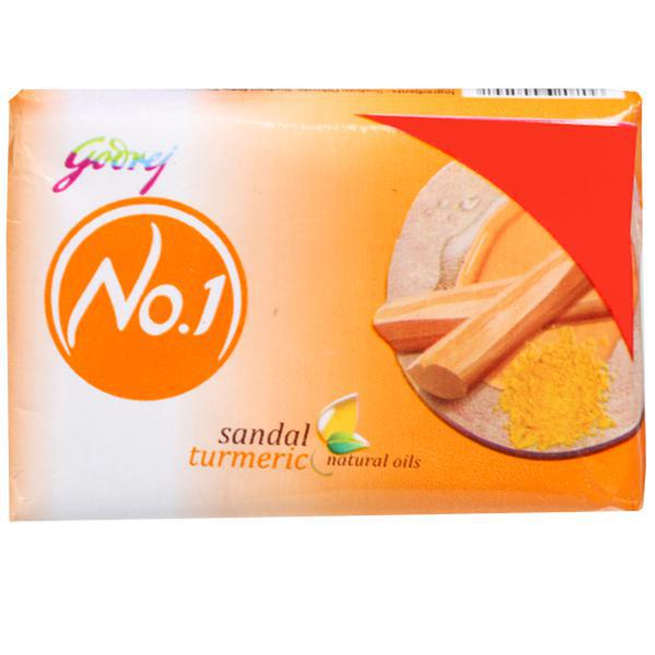 Godrej No.1 Sandal and Turmeric Soap - கோத்ரேஜ் நம்பர் 1சாண்டல் & டர்மரிக்  சோப் - Nagercoil Shopping App - kumaribasket.com