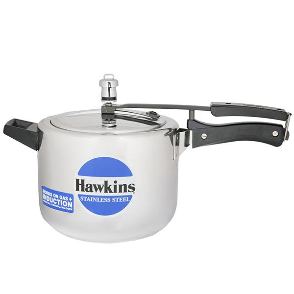 Hawkins Stainless Steel 5.0 Litre Pressure Cooker 